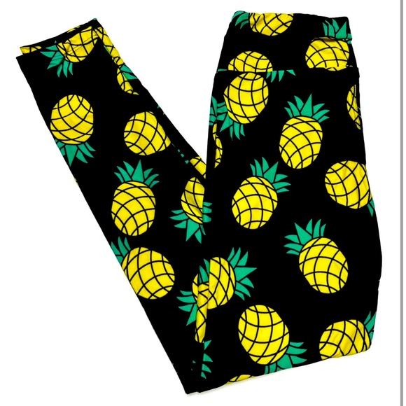 Lularoe pineapple legging - Picture 1 of 3